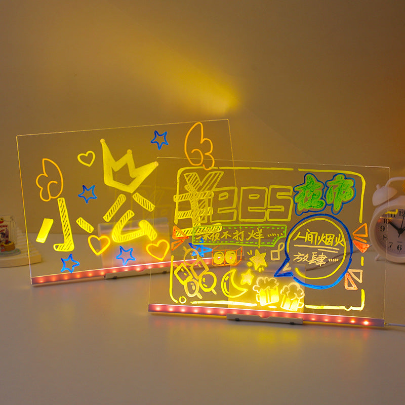 🌟✨ لوحة الرسم المضيئة – أحلى هدية تشعل خيال طفلك! ✨🌟 Led light Tablet for kids
