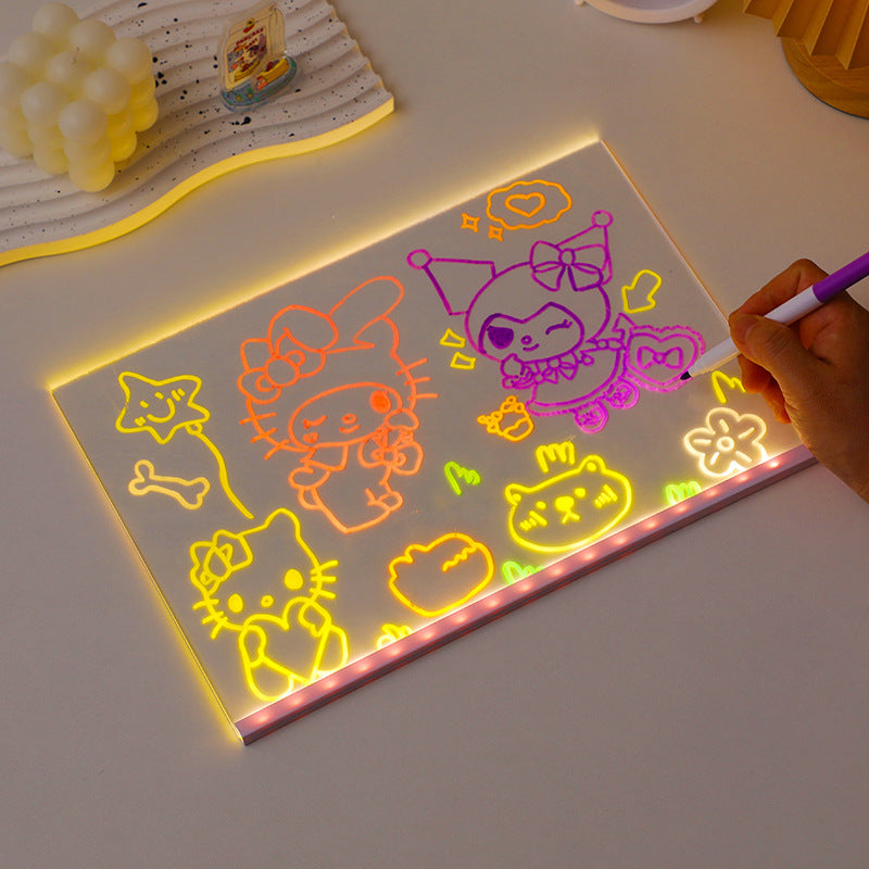 🌟✨ لوحة الرسم المضيئة – أحلى هدية تشعل خيال طفلك! ✨🌟 Led light Tablet for kids